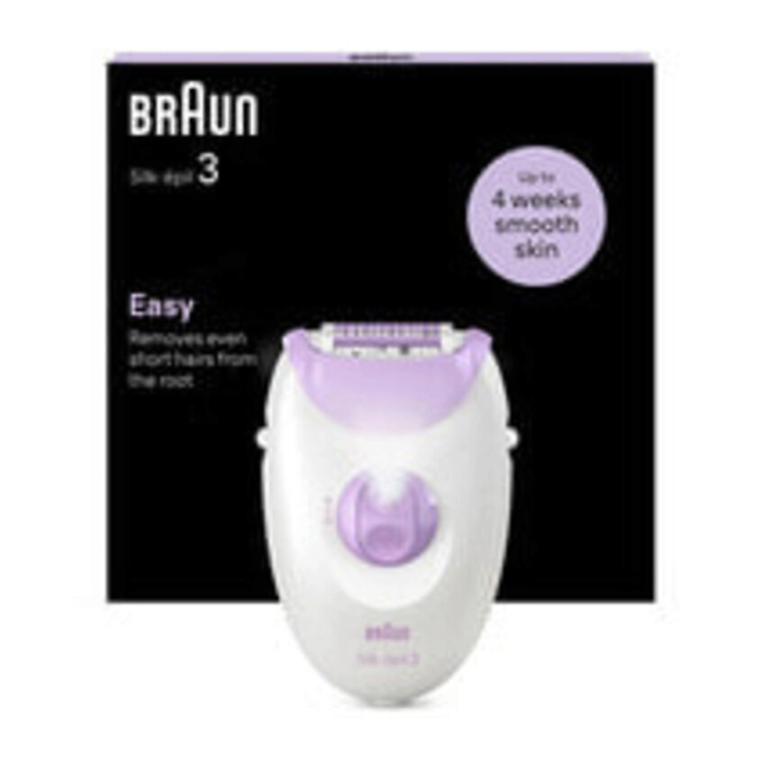Изображение товара BRAUN Эпилятор Braun Epilierer Silk-epil 3 3-000, Белый