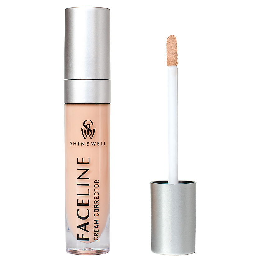 Изображение товара SHINEWELL Корректор кремовый для лица, 02 светло-бежевый