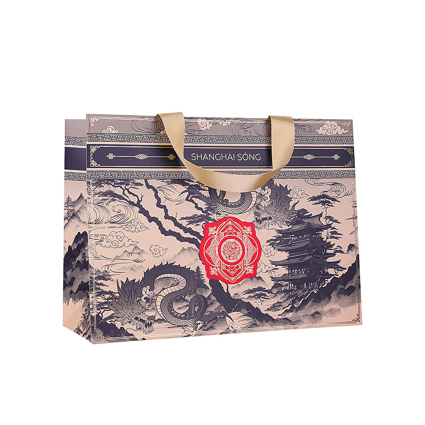 Изображение товара Подарочный пакет Cloud Recesses от Shanghai Song с изображениями драконов