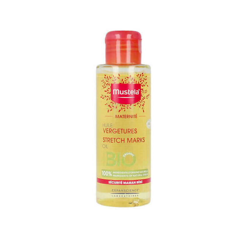 Изображение товара MUSTELA Масло против растяжек BIO Stretch Marks Oil, без парфюмерной отдушки, 105 мл