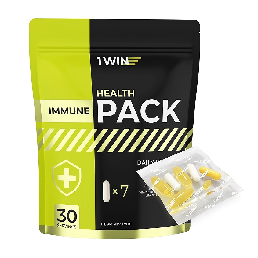 Изображение товара Витаминный комплекс Immune Health Pack от 1WIN капсулы 190 г