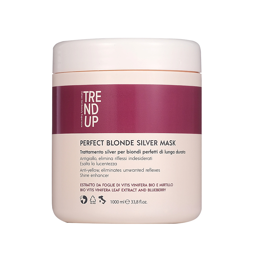 Изображение товара TREND UP Профессиональная серебристая маска с высокой нейтрализацией желтизны, 1000 мл