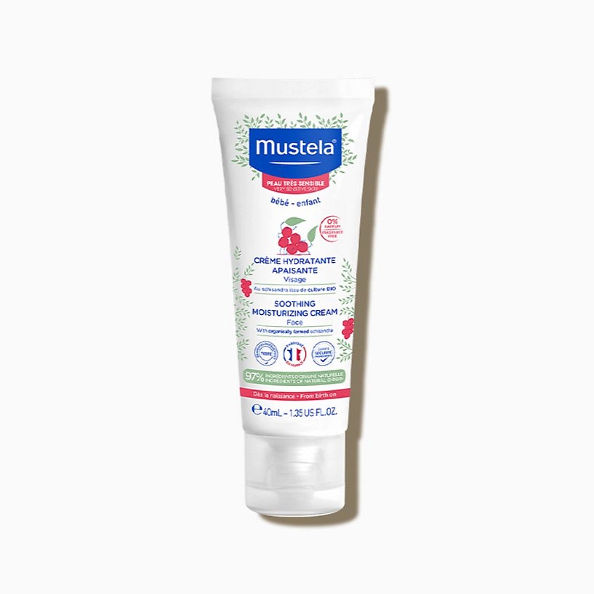 Изображение товара MUSTELA Успокаивающий увлажняющий крем для лица Soothing Moisturizing Cream, 40 мл