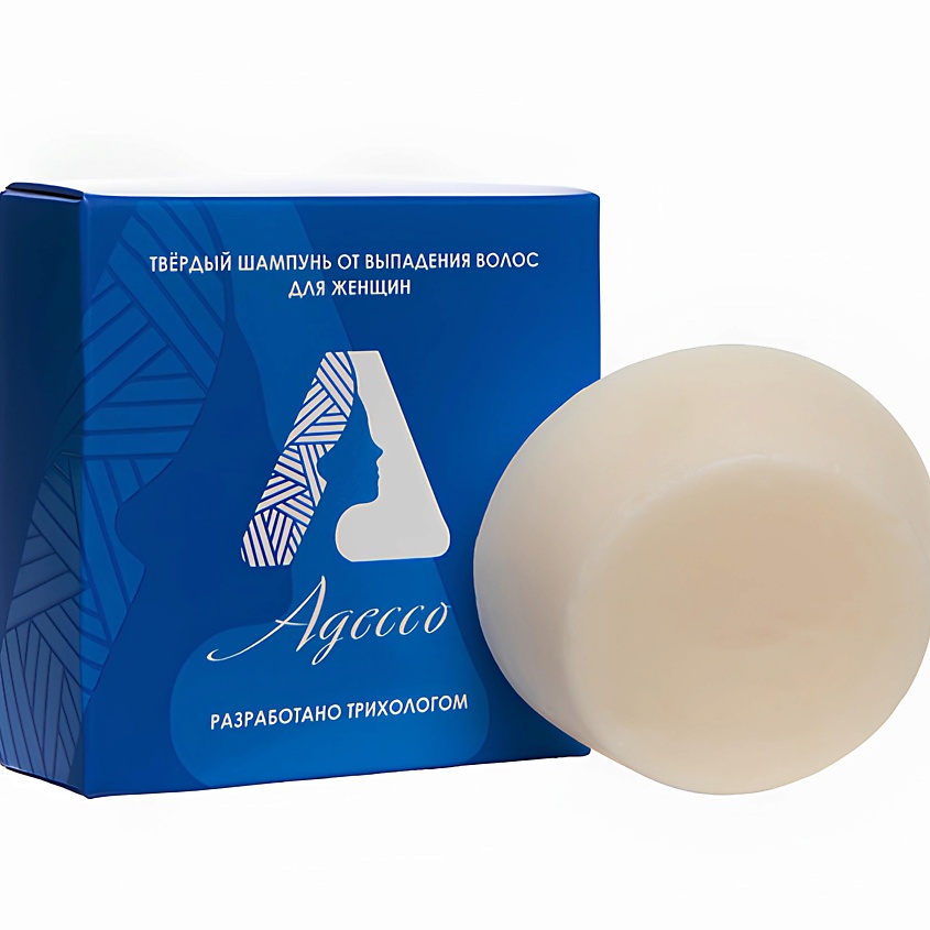 Изображение товара ADESSO Твердый шампунь для женщин, 1 шт.