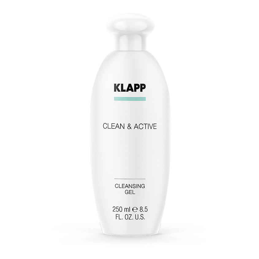 Изображение товара KLAPP COSMETICS Очищающий гель CLEAN&ACTIVE Cleansing Gel, 250 мл