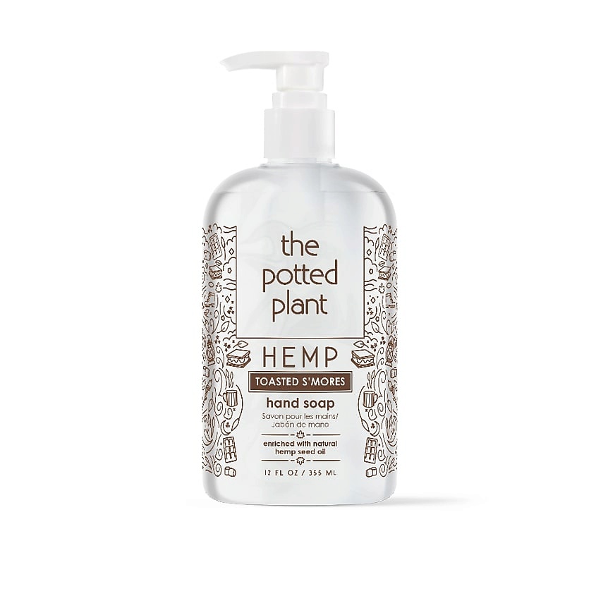 Изображение товара THE POTTED PLANT Жидкое мыло для рук Toasted S'More Hand Soap, 355 мл