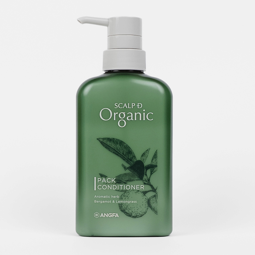 Изображение товара ANGFA Японский органический кондиционер для волос против выпадения мужской SCALP D Organic, 350