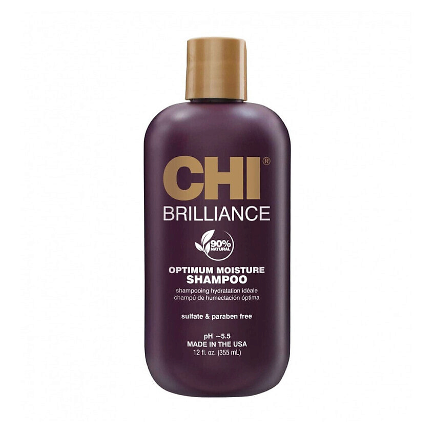 Изображение товара CHI Шампунь для поврежденных волос Deep Brilliance Optimum Moisture, 355 мл