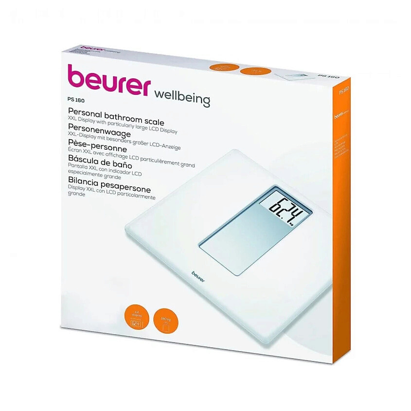 Изображение товара BEURER Напольные весы PS160 XXL, Белый