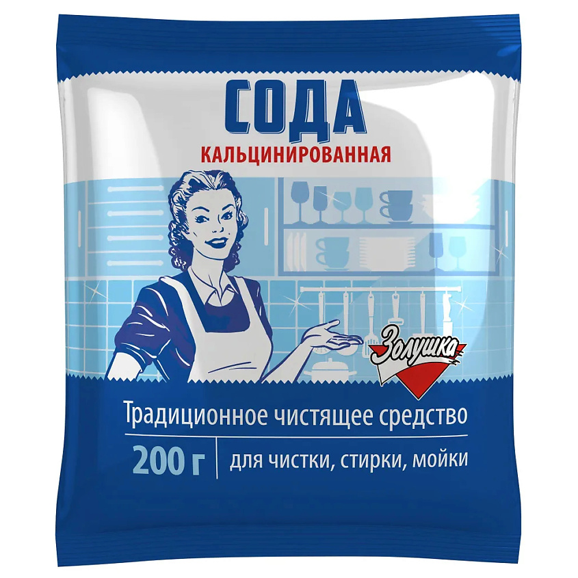 Изображение товара ЗОЛУШКА сода кальцинированная 400 г универсальное чистящее средство