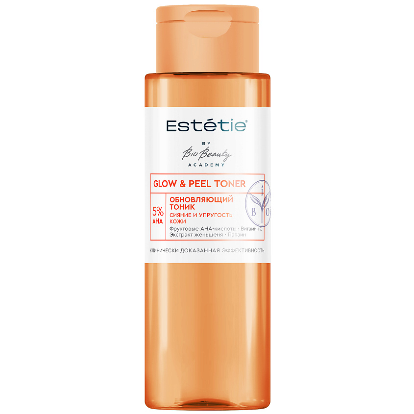 Изображение товара ESTETIE Тоник Обновляющий GLOW & PEEL TONER, 200 мл