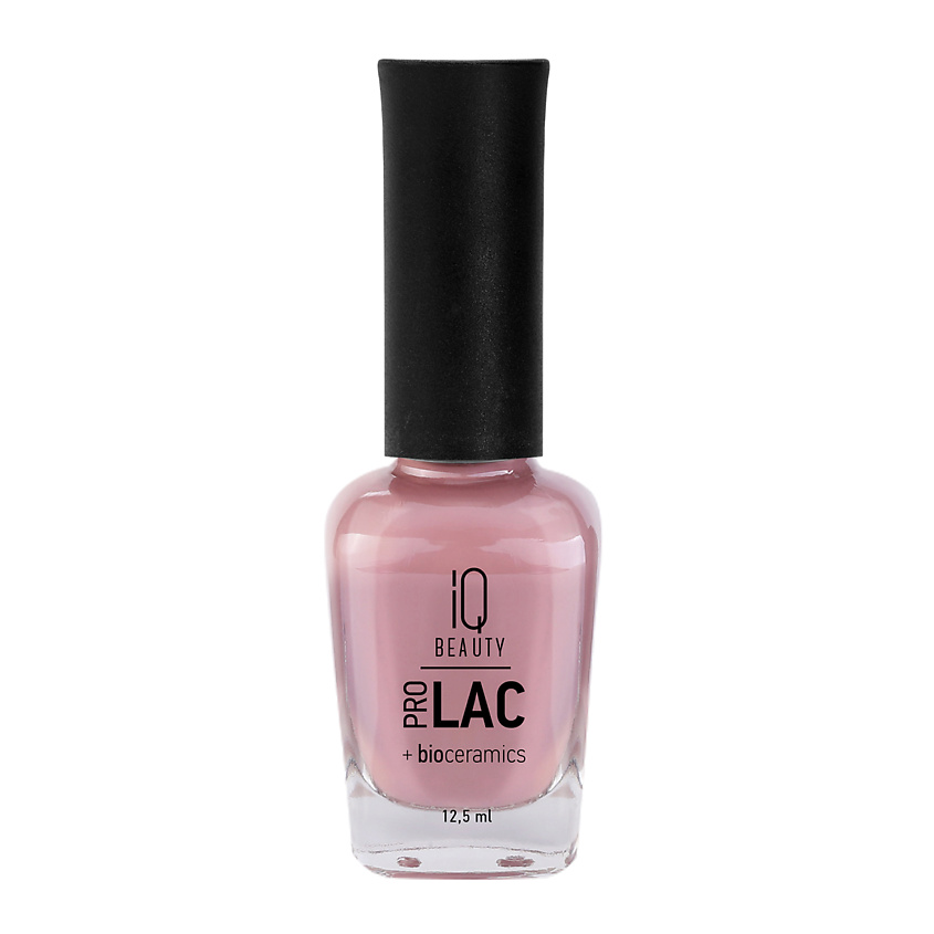Изображение товара IQ BEAUTY Лак для ногтей укрепляющий с биокерамикой PROLAC+bioceramics, 017 And then we kiss