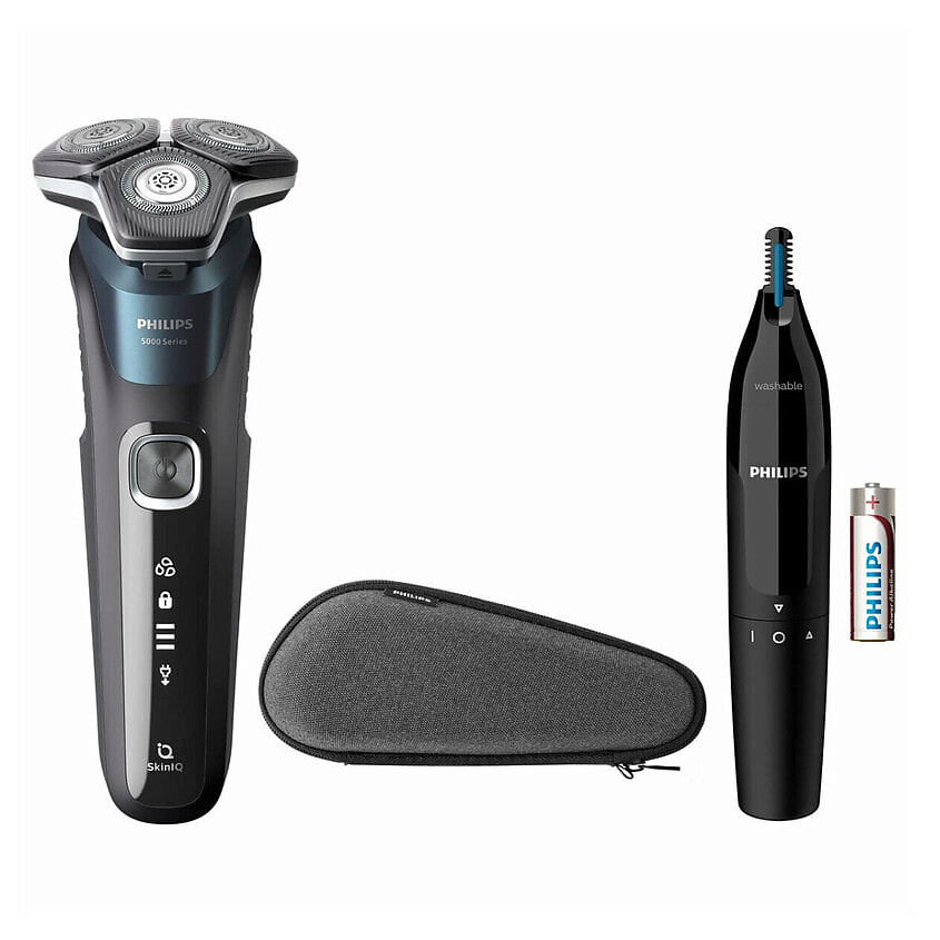 Изображение товара PHILIPS Электробритва для сухого и влажного бритья S5889/11, 1 шт.