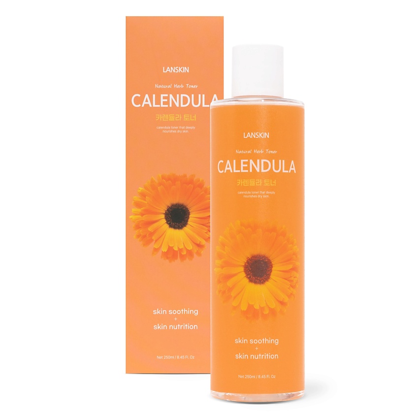 Изображение товара LANSKIN Успокаивающий тонер с экстрактом календулы, 250 мл