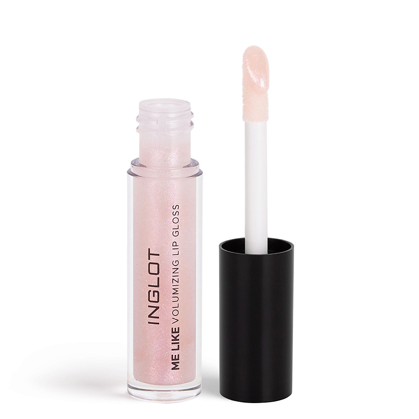 Изображение товара INGLOT Блеск для губ Lip gloss me like volumizing, 51 светло - бежевый
