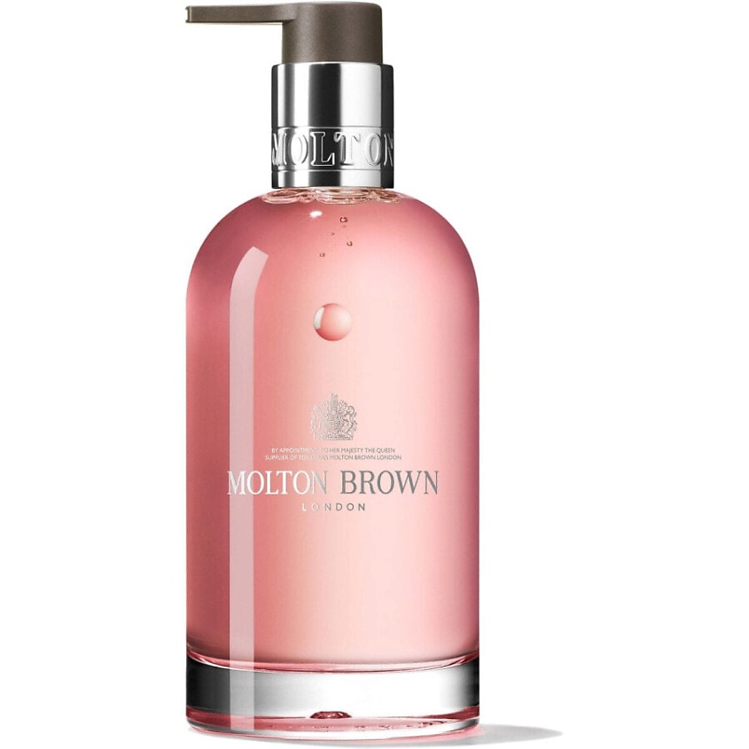 Изображение товара MOLTON BROWN Мыло житкое Delicious Rhubarb & Rose Fine Liquid Glass Bottle, 200 мл