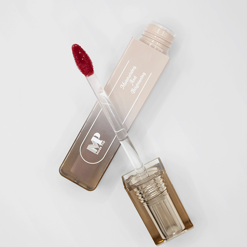 Изображение товара MODAPOP Блеск для губ Красный Жидкая текстура увлажнение глянец 399 рублей