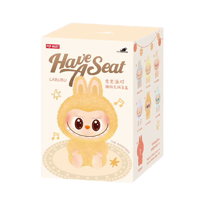 Изображение товара POP MART Брелок-игрушка LABUBU «BLIND BOX», коллекция «HAVE A SEAT», 1 шт.