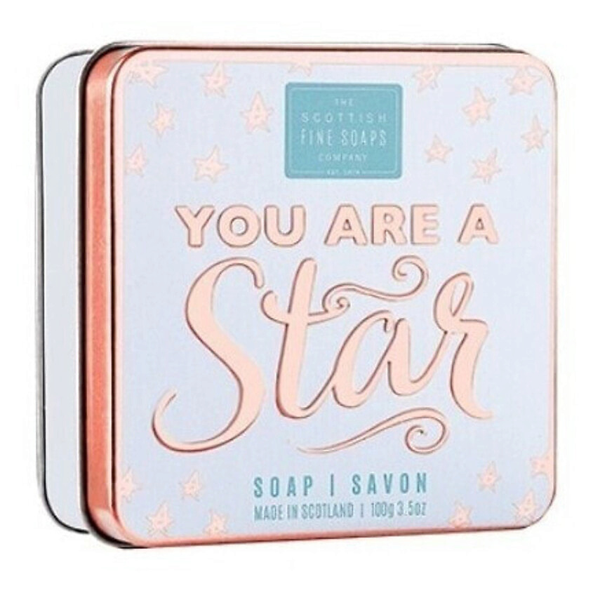Изображение товара SCOTTISH FINE SOAPS Мыло в декоративной мыльнице You Are A Star, 100 г