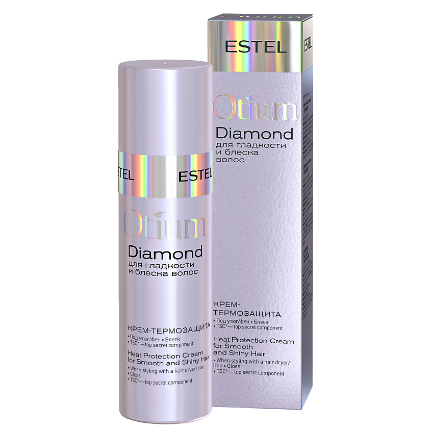 Изображение товара ESTEL PROFESSIONAL Крем-термозащита для волос OTIUM DIAMOND, 100 мл