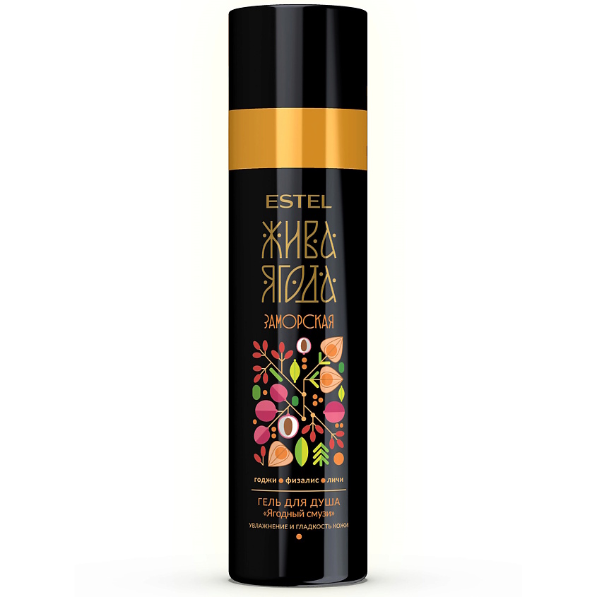 Изображение товара ESTEL PROFESSIONAL Гель для душа ягодный смузи ЖИВА ЯГОДА Заморская, 200 мл