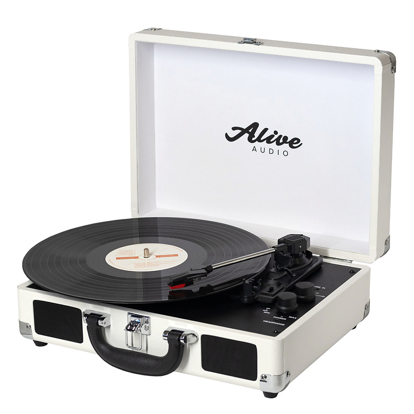 Изображение товара Виниловый проигрыватель Alive Audio GLAM с Bluetooth ременной привод