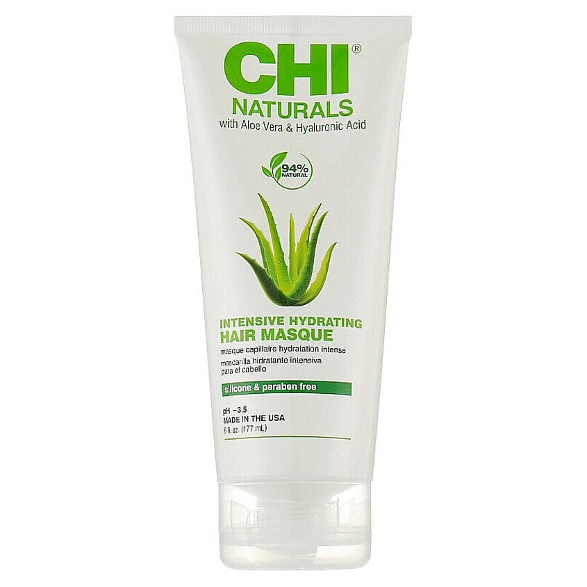 Изображение товара CHI Увлажняющая маска Naturals Aloe Intensive Hydrating Hair Masque, 177 мл