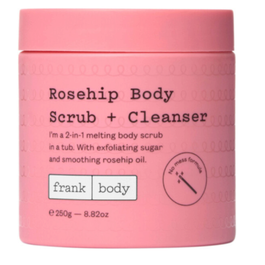 Изображение товара FRANK BODY Скраб для тела и очищающее средство с шиповником, 250 г