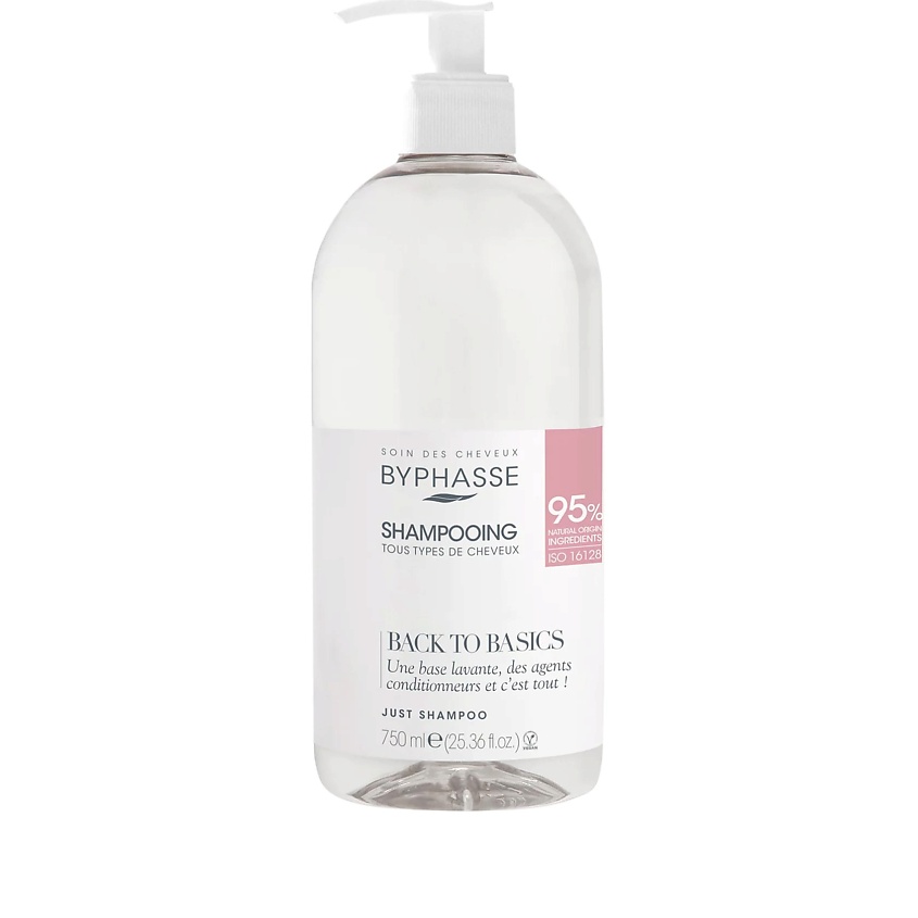 Изображение товара BYPHASSE Шампунь BACK TO BASICS для всех типов волос 750 мл