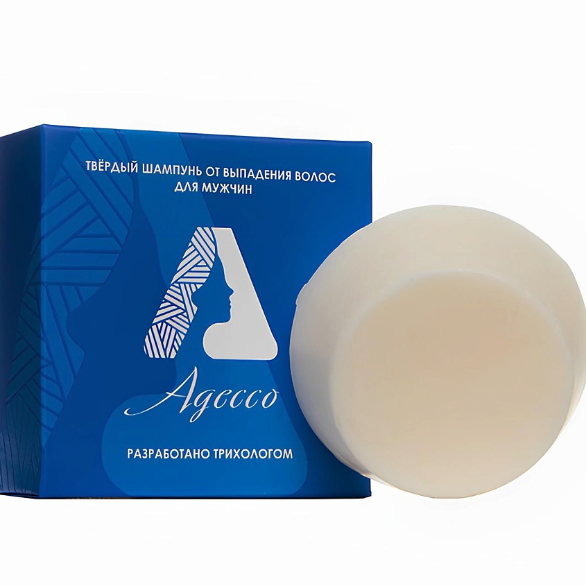 Изображение товара ADESSO Твёрдый шампунь для мужчин, 1 шт.