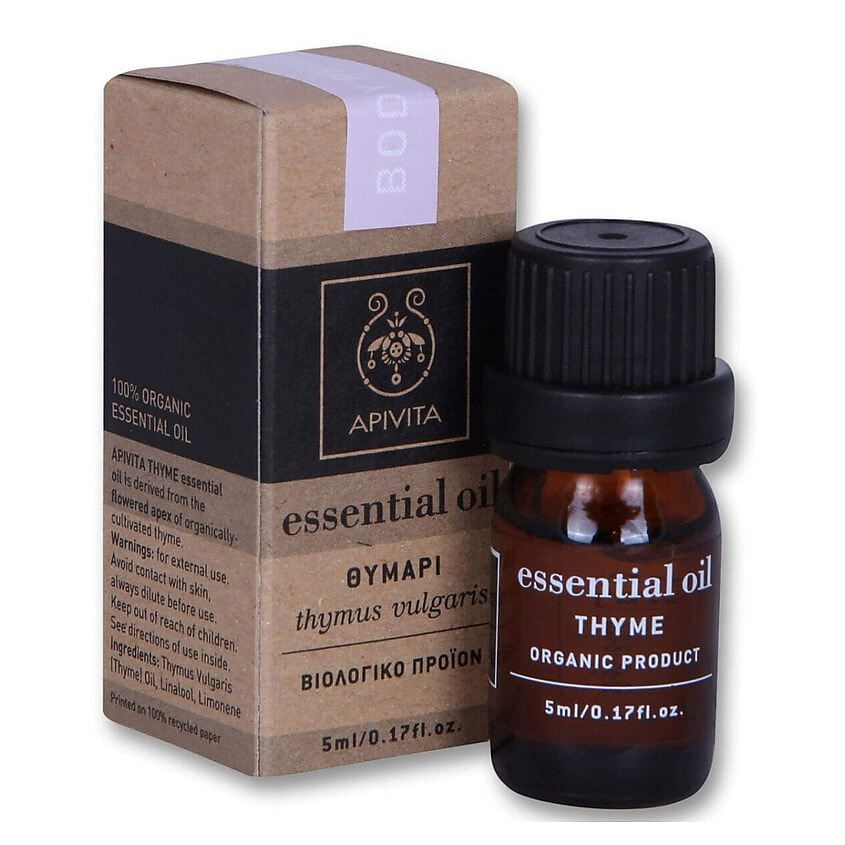 Изображение товара APIVITA Масло для тела Essential Thyme, 5 мл