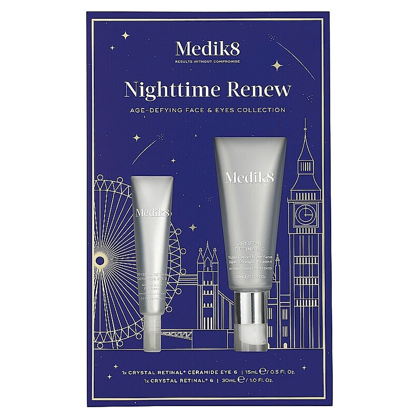 Изображение товара MEDIK8 Набор средств для антивозрастного ухода Nighttime Renew, 1 шт.