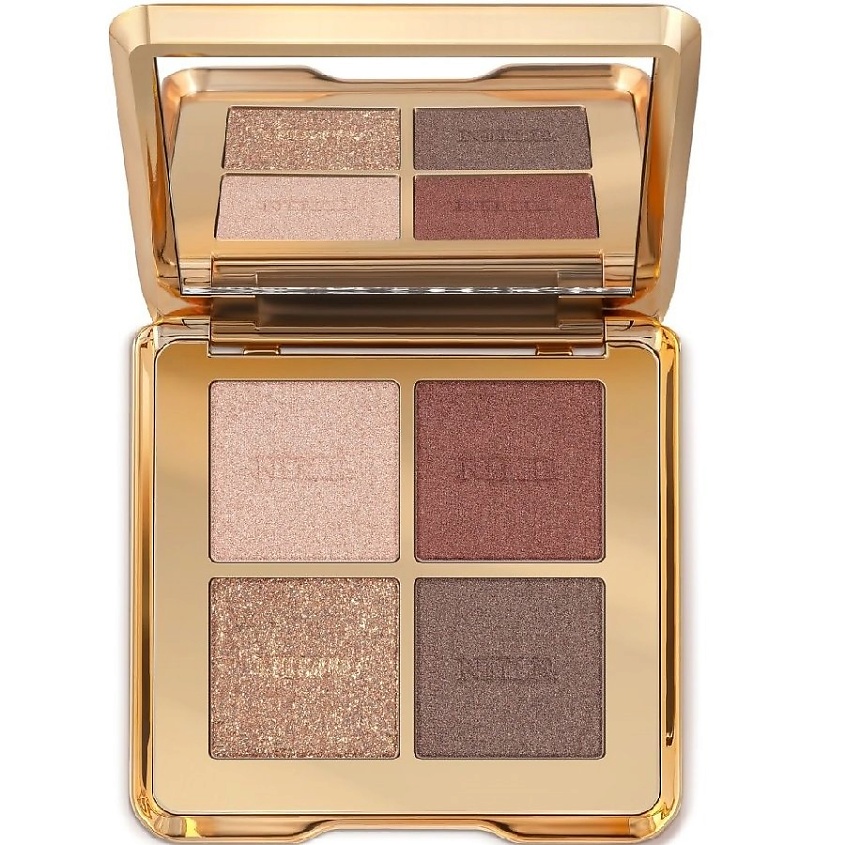 Изображение товара NIMBT Тени компактные четырёхцветные Eye Shadow, тон 404