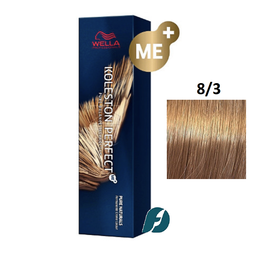 Изображение товара WELLA PROFESSIONALS Краска для волос Koleston Perfect ME+, 8/3 Крем-карамель