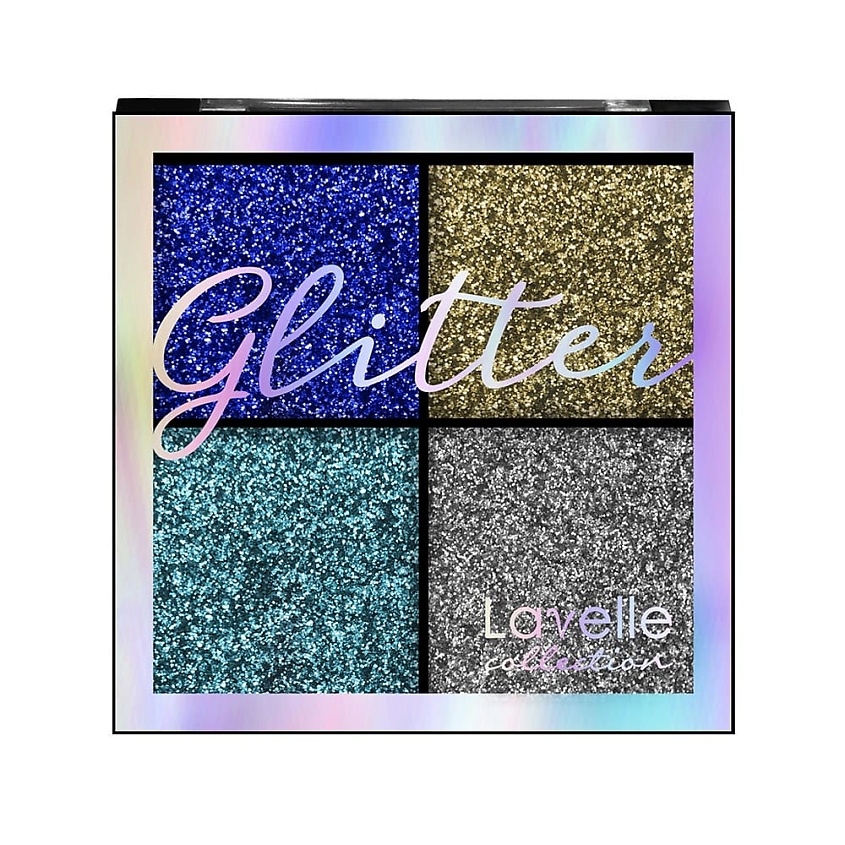 Изображение товара LAVELLE COLLECTION Glitter Тени для век с глиттером 01 Королевская роскошь яркий эффект
