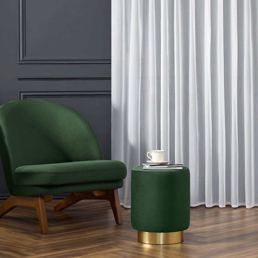 Изображение товара Тюль вуаль Arya Veo 200х280 см белый для интерьера и декора окон