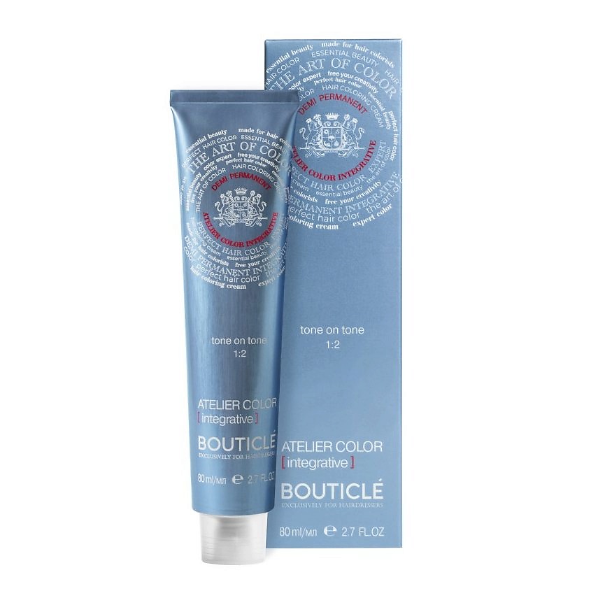 Изображение товара BOUTICLE Краситель полуперманентный для тонирования волос - Atelier Hair Color Integrative, 7.4 русый медный