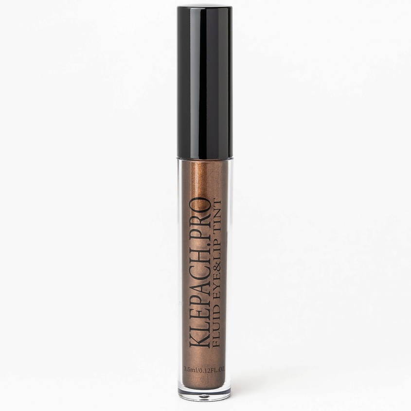 Изображение товара KLEPACH.PRO Жидкие тени для век сатиновые, 15 - Сказочная Прага, оттенок металлик орехово-коричневый