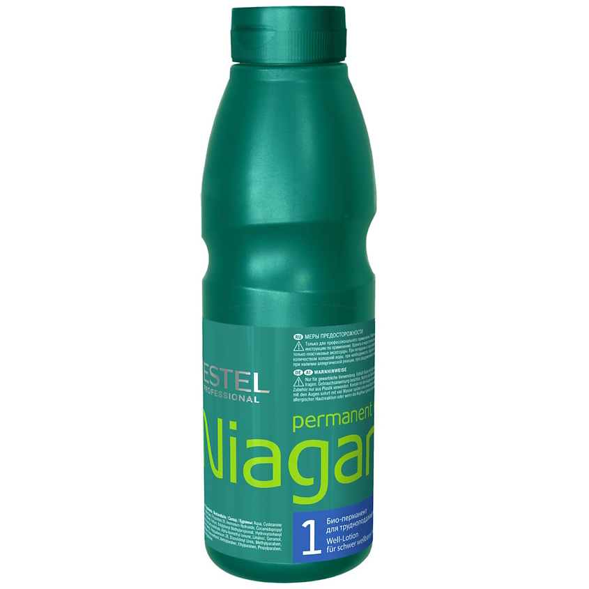 Изображение товара ESTEL PROFESSIONAL Био-перманент №1 NIAGARA для трудноподдающихся волос, 500 мл