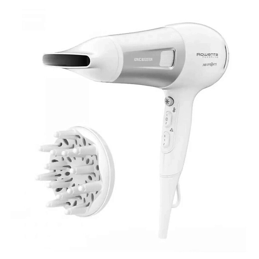 Изображение товара ROWENTA Фен CV5930 2400W, Белый Изображение товара ROWENTA Фен CV5930 2400W, Белый