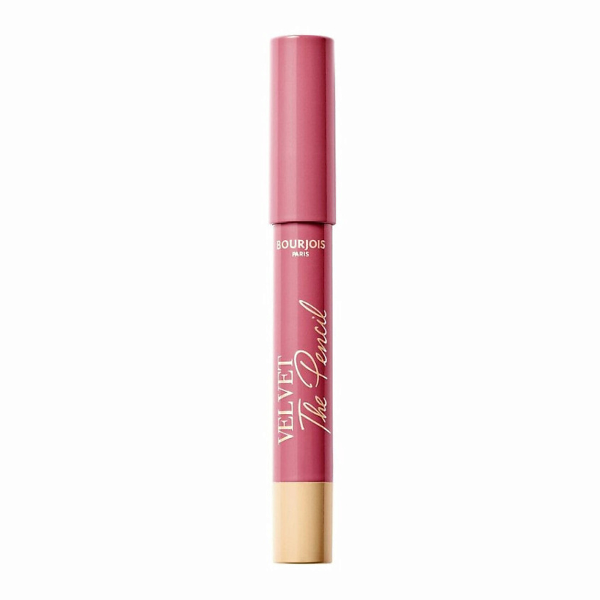 Изображение товара BOURJOIS Губная помада матовая Velvet The Pencil, Nº 02-amou rose