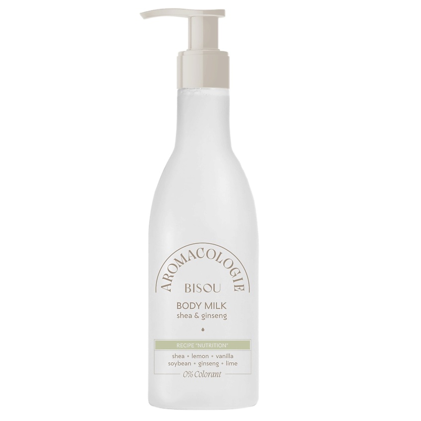 Изображение товара BISOU Питательное молочко для тела Ши и Женьшень, 300 мл