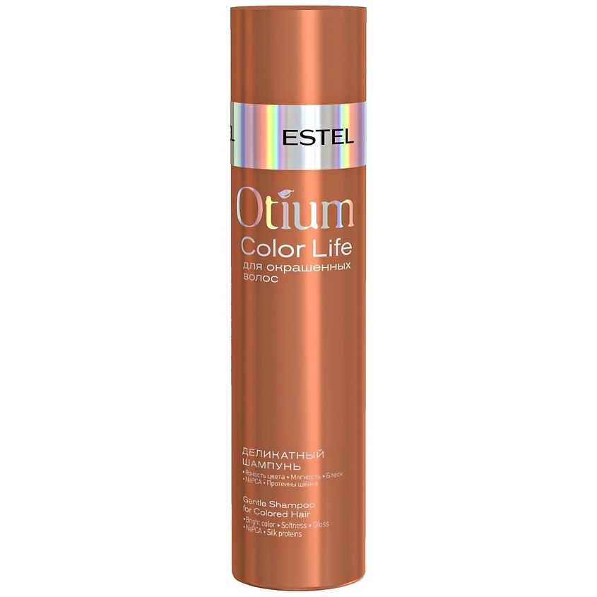 Изображение товара ESTEL PROFESSIONAL Деликатный шампунь для окрашенных волос OTIUM COLOR LIFE, 250 мл