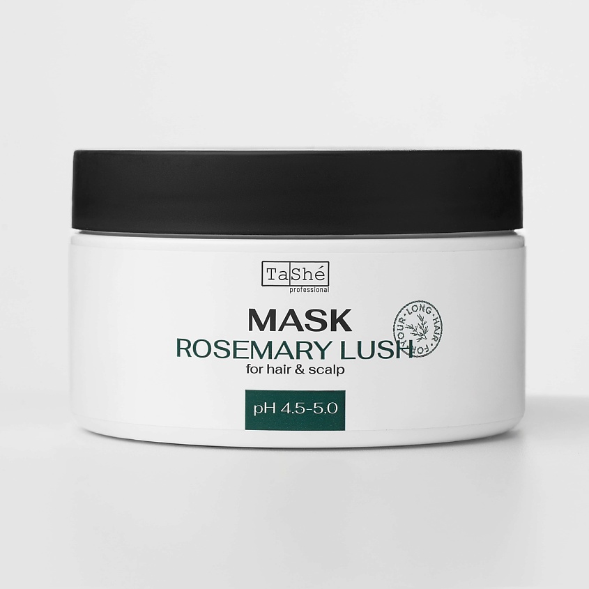 Изображение товара TASHE PROFESSIONAL Маска для волос и кожи головы Tashe professional "Rosemary lush", 300 мл