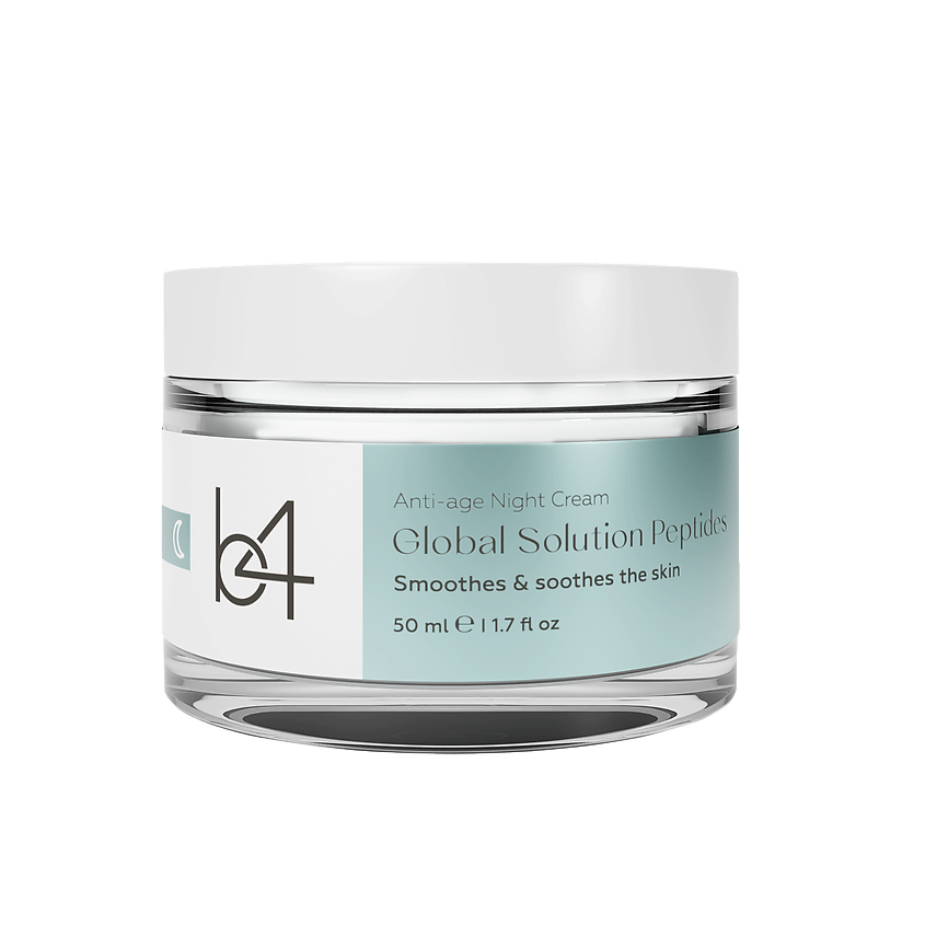 Изображение товара B4 Ночной антивозрастной крем для лица Global Solution Peptides, 50 мл