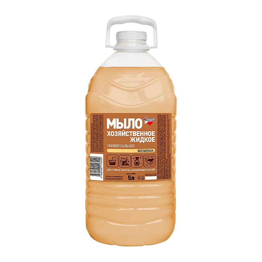 Изображение товара ЗОЛУШКА Мыло хозяйственное жидкое универсальное, 5 л
