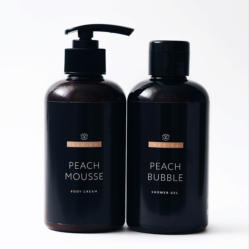 Изображение товара ECOSUGARING Набор: Гель для душа Императирица + Крем для тела Peach, В наборе: гель для душа 300мл, крем для тела 300мл