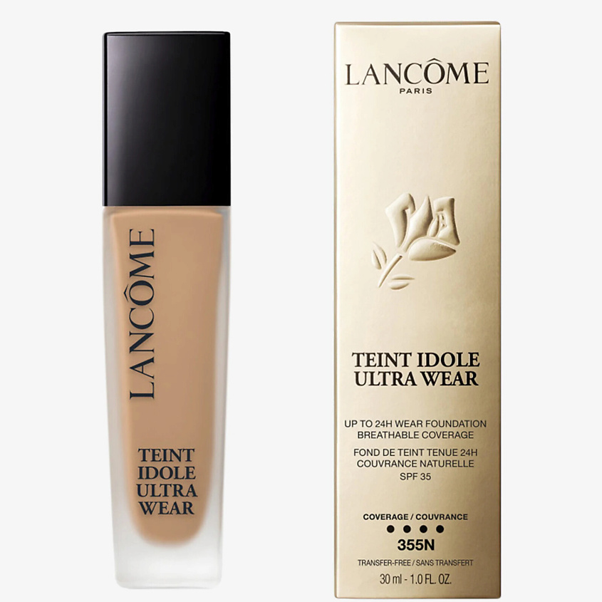 Изображение товара LANCOME Стойкий тональный крем с матовым финишем Teint Idole Ultra Wear SPF35, 355N; объем 30 мл
