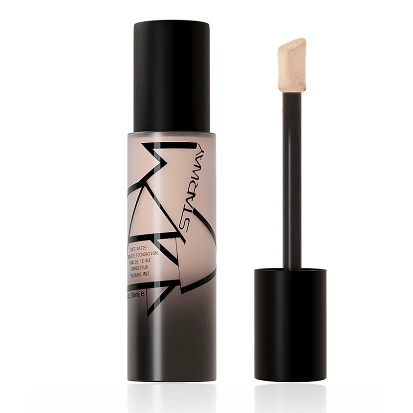 Изображение товара STARWAY Тональный крем-корректор Soft Matte Complete Foundation, 10502, 38мл.