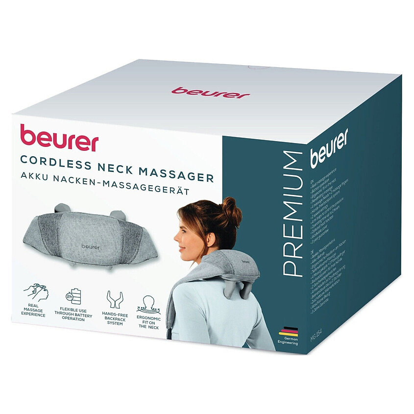 Изображение товара Беспроводной массажер для шеи и плеч Beurer MG154 с функцией нагрева